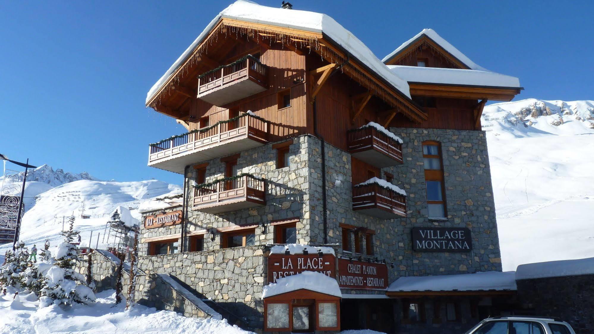 Chalets Montana Planton Тинь Экстерьер фото